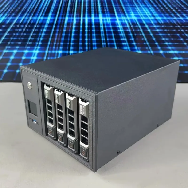 Applicable to N100 four disk host dual gigabit network port private cloud disk network storage private cloud