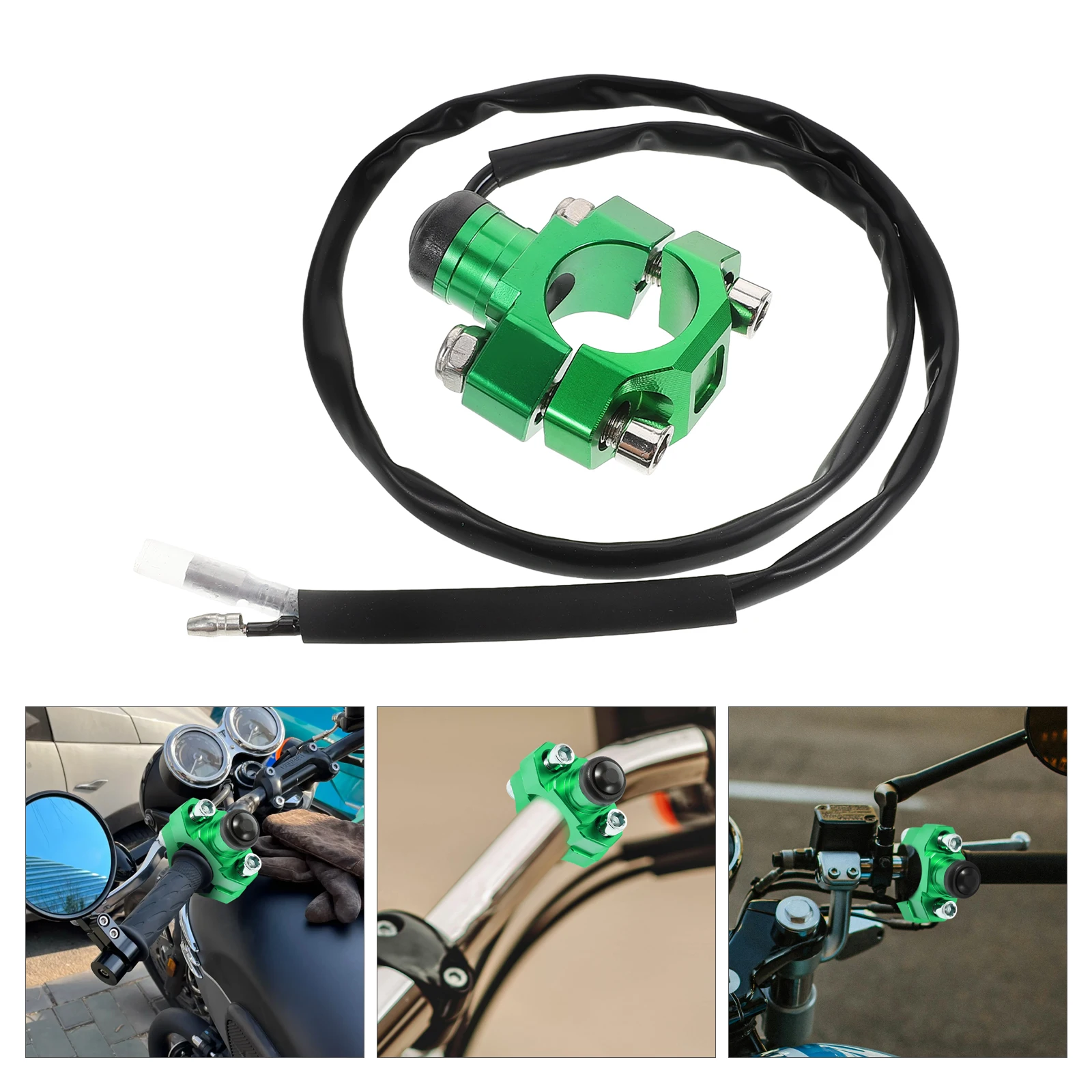 

Motorcycle Engine Stop Start Switch Button Atv Dirt Bike Handlebar Control Emergency Kill Switch For Off-Road Vehicles