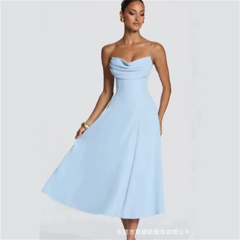 a-line-blue-prom-dress-sexy-corset-strapless-sleeveless-ruffles-long-party-gown-formal-wedding-guest-birthday-evening-robe