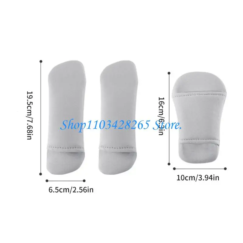 RESINA RESINA MOLO CULTOM BABY PARTILHOS CARREGAGEM CROTH CROTH Protetor 3 Peças G2TE
