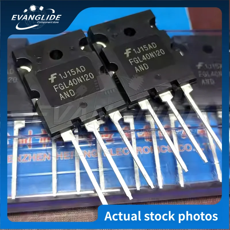 5 PEÇAS/LOTE 100% Original e Novo FGL40N120ANDTU 40A 1200V 40N120 FGL40N120 NPT IGBT para Inversor/Máquina de Solda Elétrica