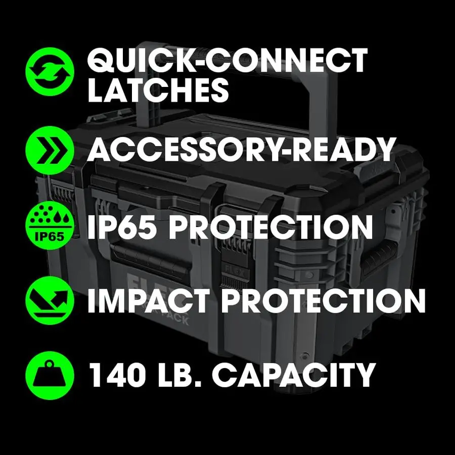 نظام تخزين STACK PACK صندوق أدوات متوسط FS1102