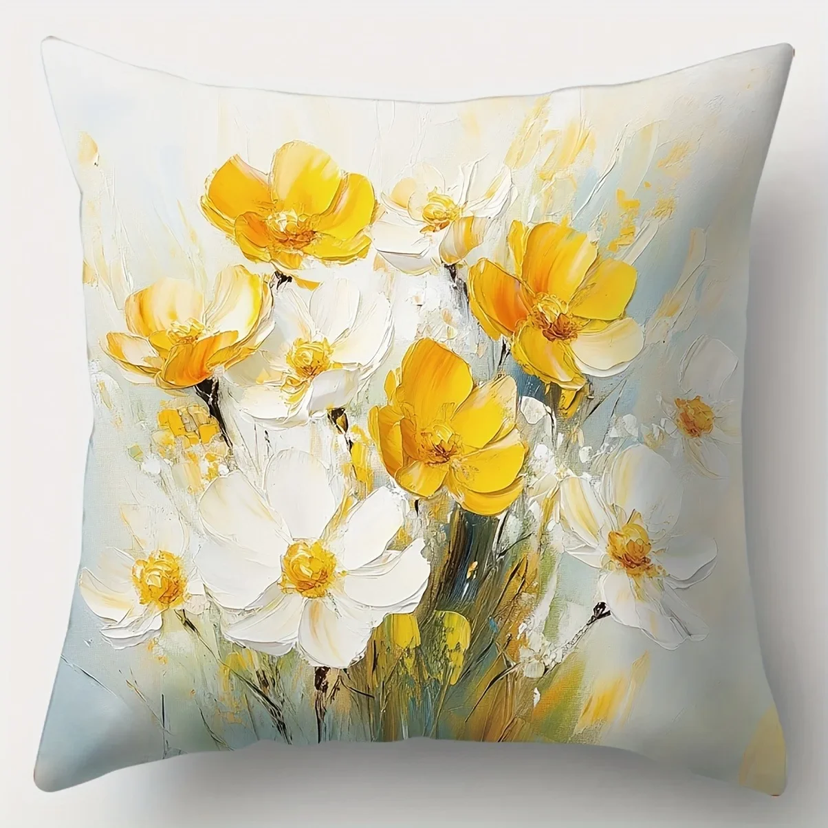Mediterranean Spring Summer Pillow Cover Cushion Set Bohemian Style Super Soft Fabric Home Dormitory Decoration