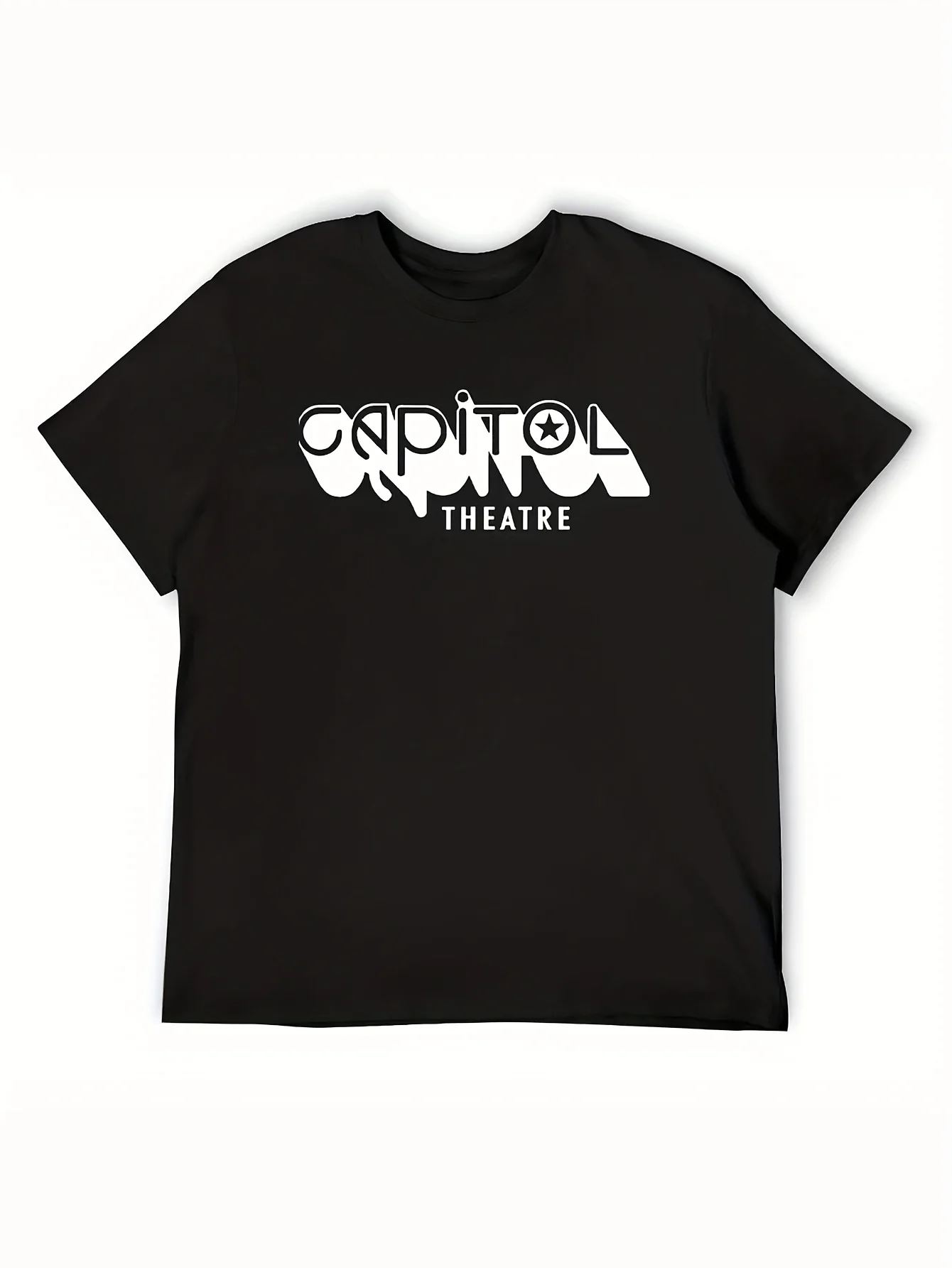 Capitol Theater (белая) футболка блузка аниме вещи мужские белые футболки мужские топы винтажные топы для девочек футболка мужская 2025 тренажерный зал