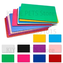 30pcs Blank DIY Aluminum Business Personalized Card