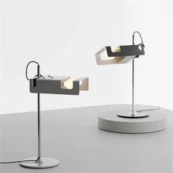 Modern Oluce Spider Table Light Italy Creative Adjustable Design Lamp For Living Room Bedside Study Room Hotel Silver Floor Lamp