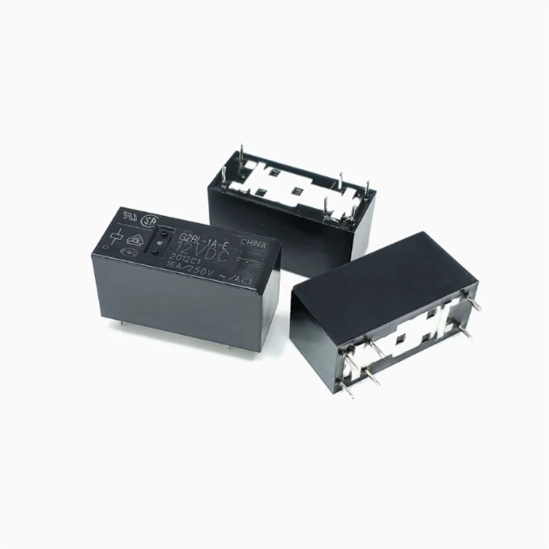 10 قطعة G2RL-1A-E-5VDC 、G2RL-1A-E-12VDC 、G2RL-1A-E-24VDC 、G2RL-2A4-24VDC DIP-6 مرحل الطاقة الجديد G2RL-1A-E DC12 DC24 DC5