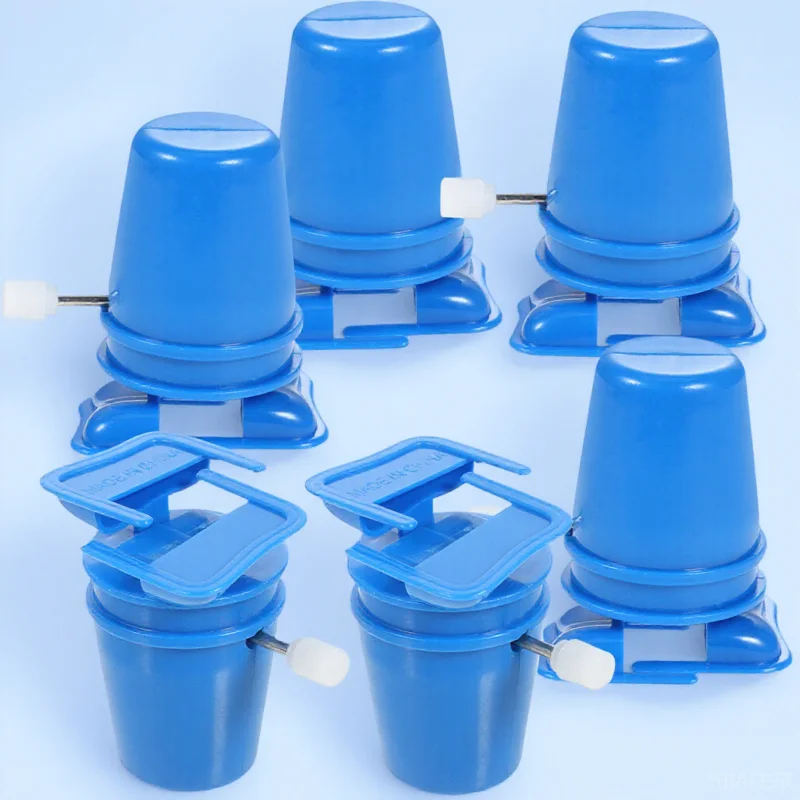 6pcs Replacement Clockwork Legged Robot Movement Mini DIY Accessory Compact Rewinding Part for Toy Repairing and Custom Projects