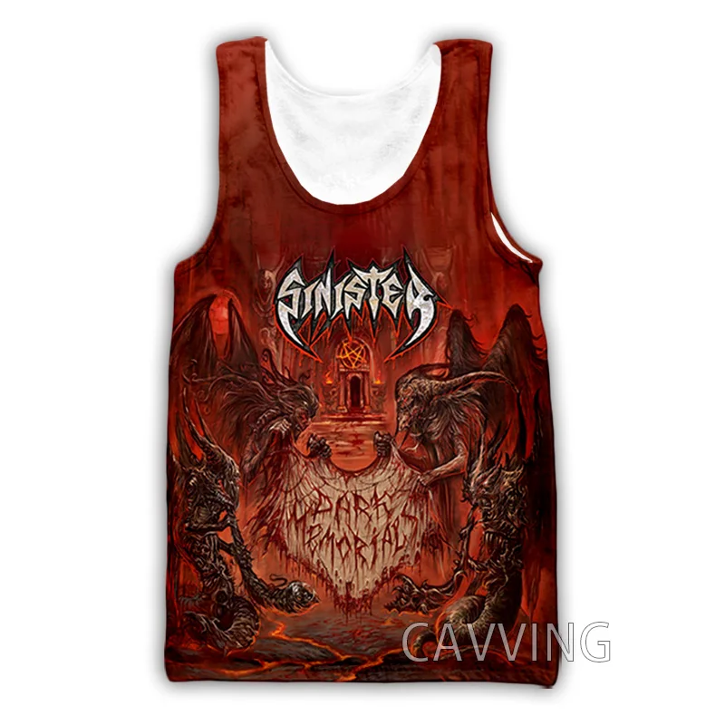 CAVVING 3D Printed  Sinister  Rock  Tank Tops Harajuku Vest Summer Undershirt Shirts Streetwear for Men/women