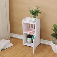Side Table Drink Table Furniture Multifunctional Simple NightStand with Storage for Living Room Bedroom Small Space