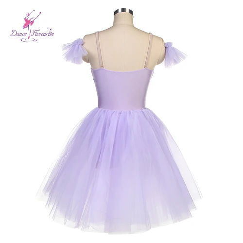 Imagen 2 del producto Tutú de ballet lila-romántico, nuevos trajes de baile, actuación, 24028