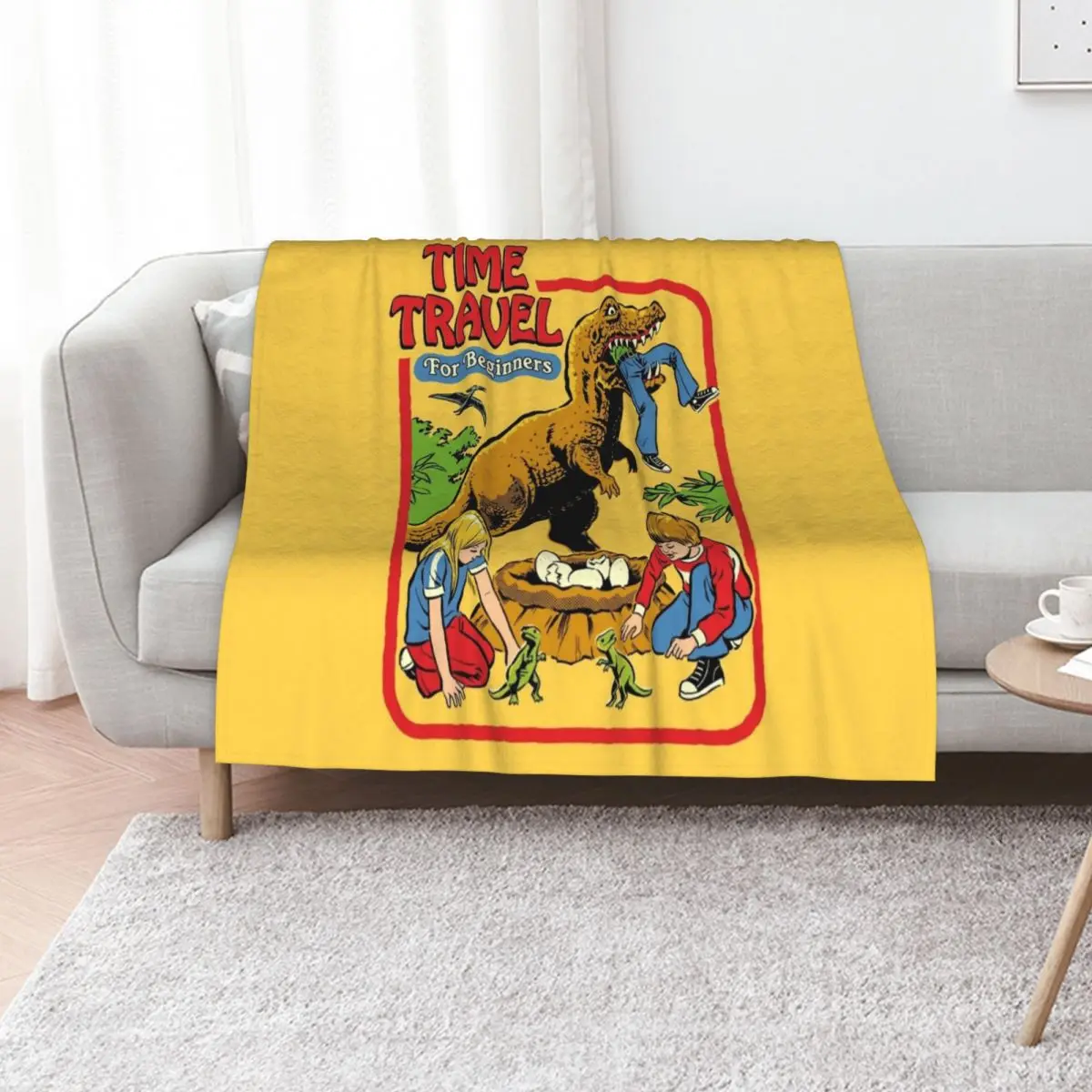 Time Travel For Beginners Throw Blanket Warm Throw Blanket Gift for Anniversary