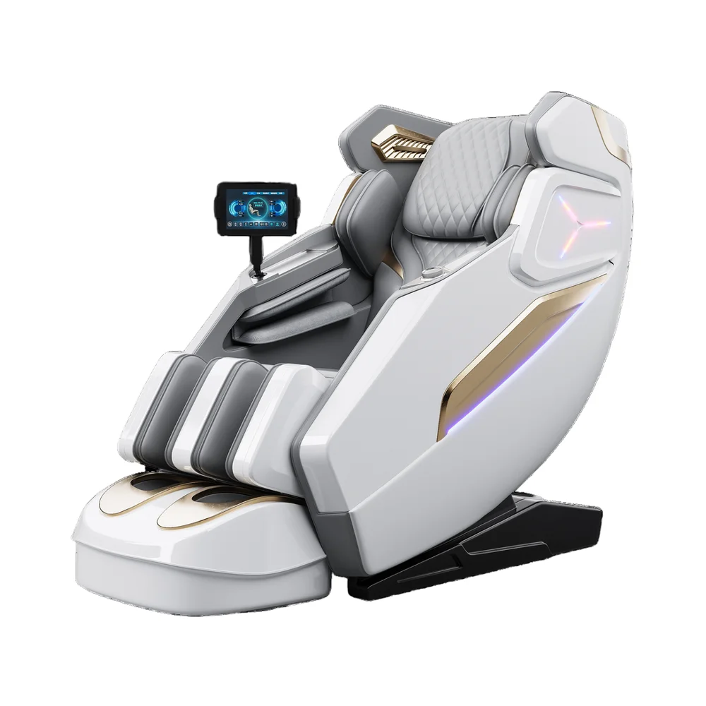

Factory Wholesale Luxury High Quality Cheap 3D 4D Full Body zero Gravity Home Use Massage Chair With Foot Massage SL Track