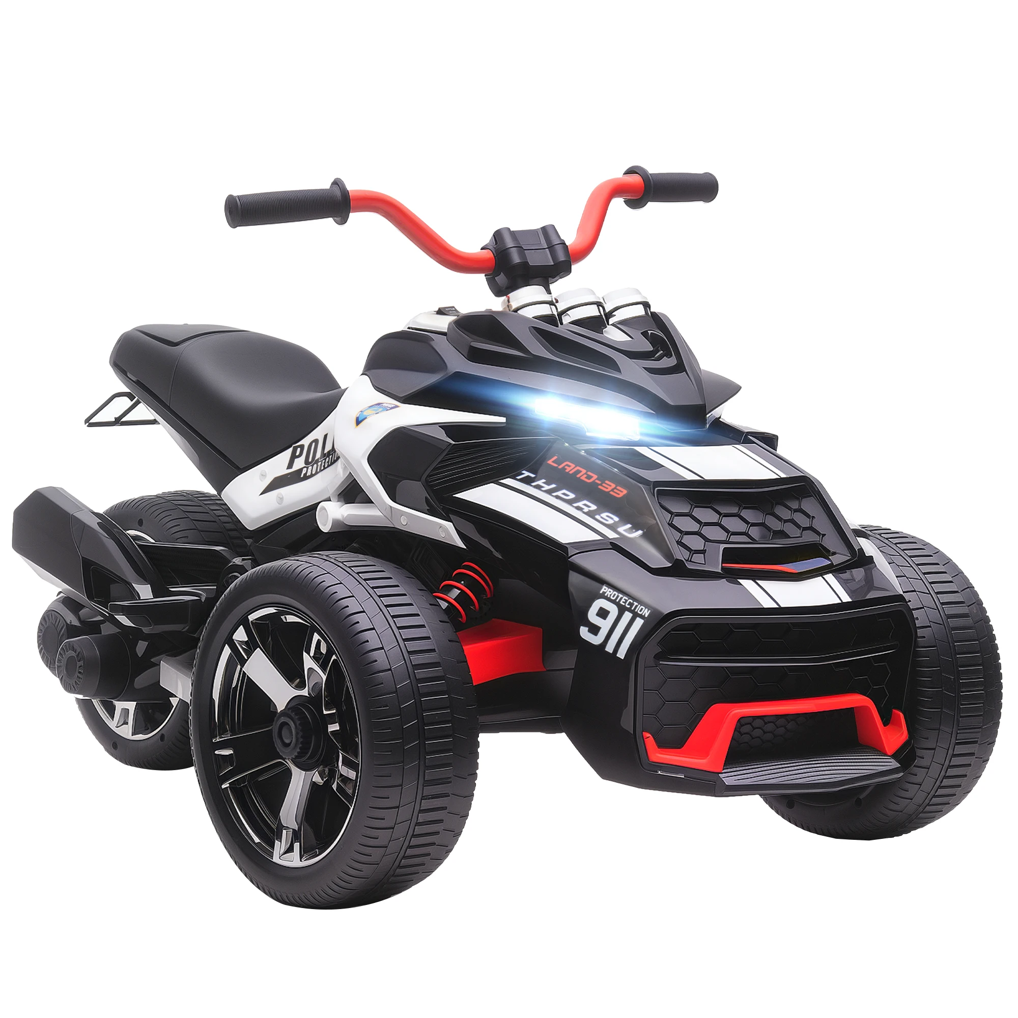 AIYAPLAY Quad Eléctrico para Niños 12V con 2 Motores Velocidad hasta 5 km/h — oferta en AliExpress