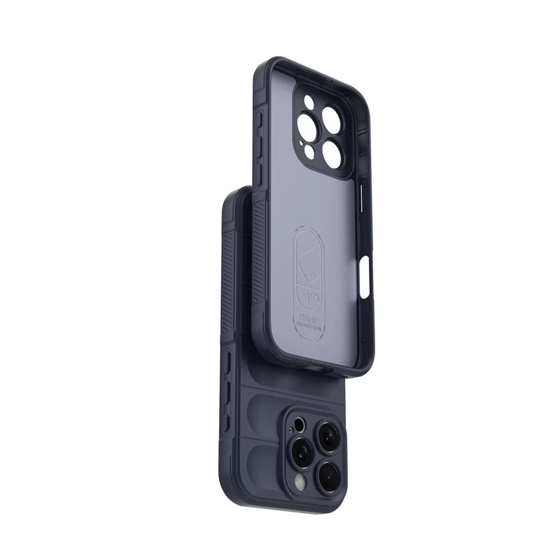 For Apple iPhone 16 Pro Case Cover Shockproof Coque Anti-slip Silicone Rubber чехол Funda Para Back Cover For iPhone 16 Pro Max