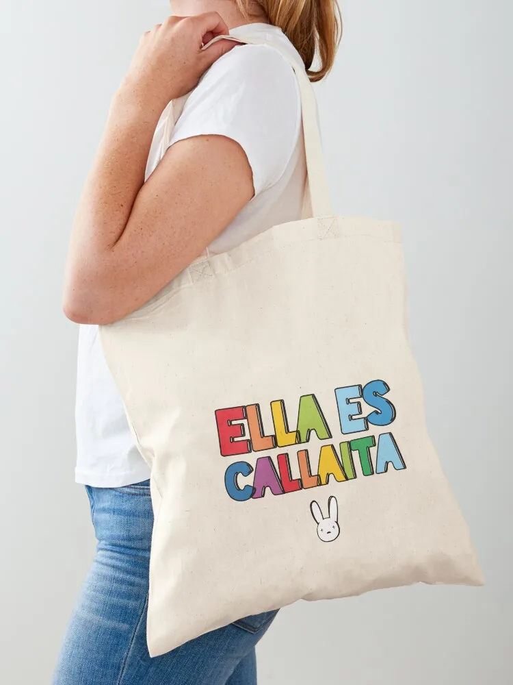 

Ella Es Callaita Tote Bag tote bag men's university shopper bag Handbags women canvas shopping