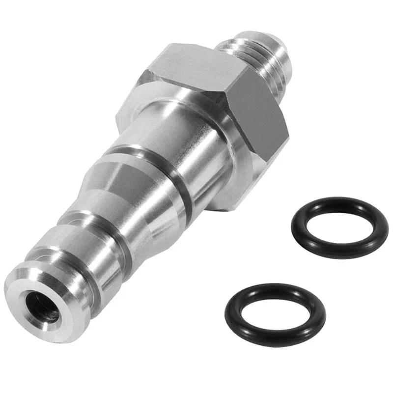 AASS-For GM For LS LSX TR6060 Hydraulic Line Adapter Fitting An-4 Line 1/4Inch NPT Clutch Slave Cylinder TREMEC SWAP SS
