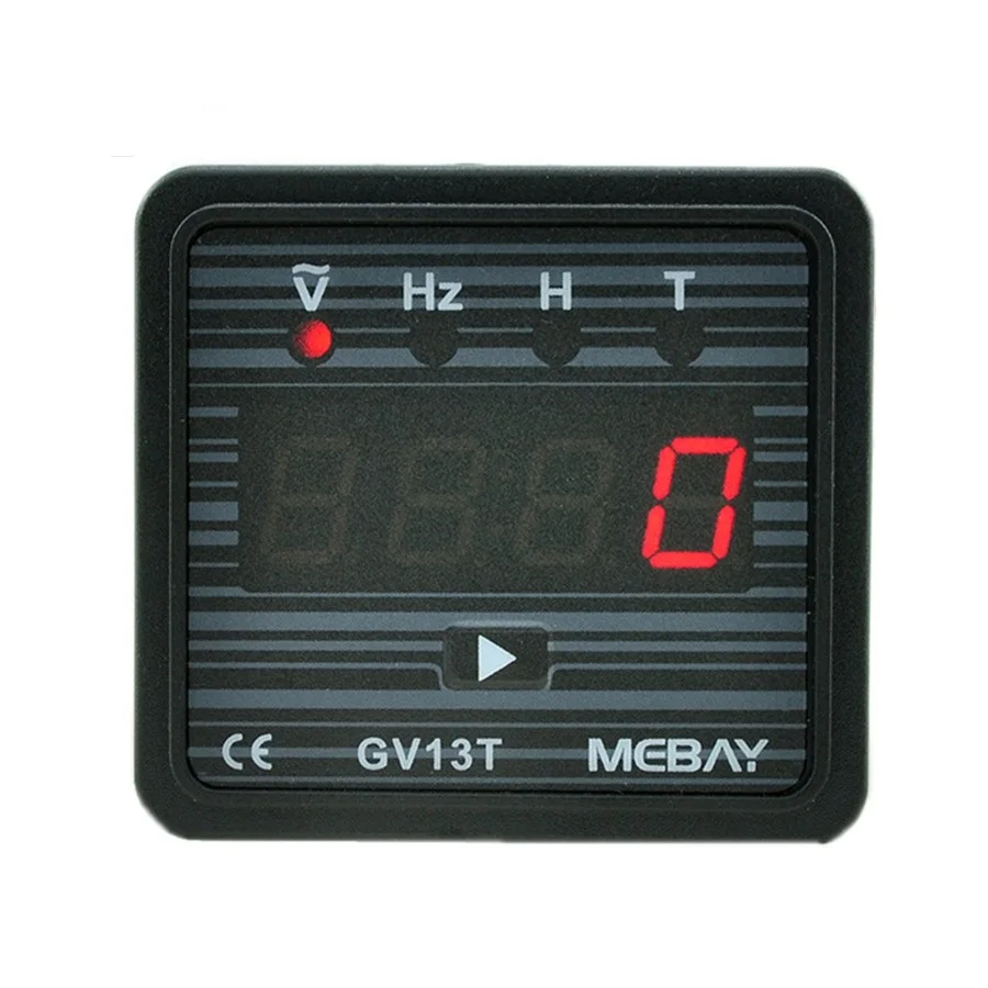 BC GV13T   AC220V Diesel Generator Digital Voltmeter Frequency Test Hour Meter 12001842  GV13T 220V