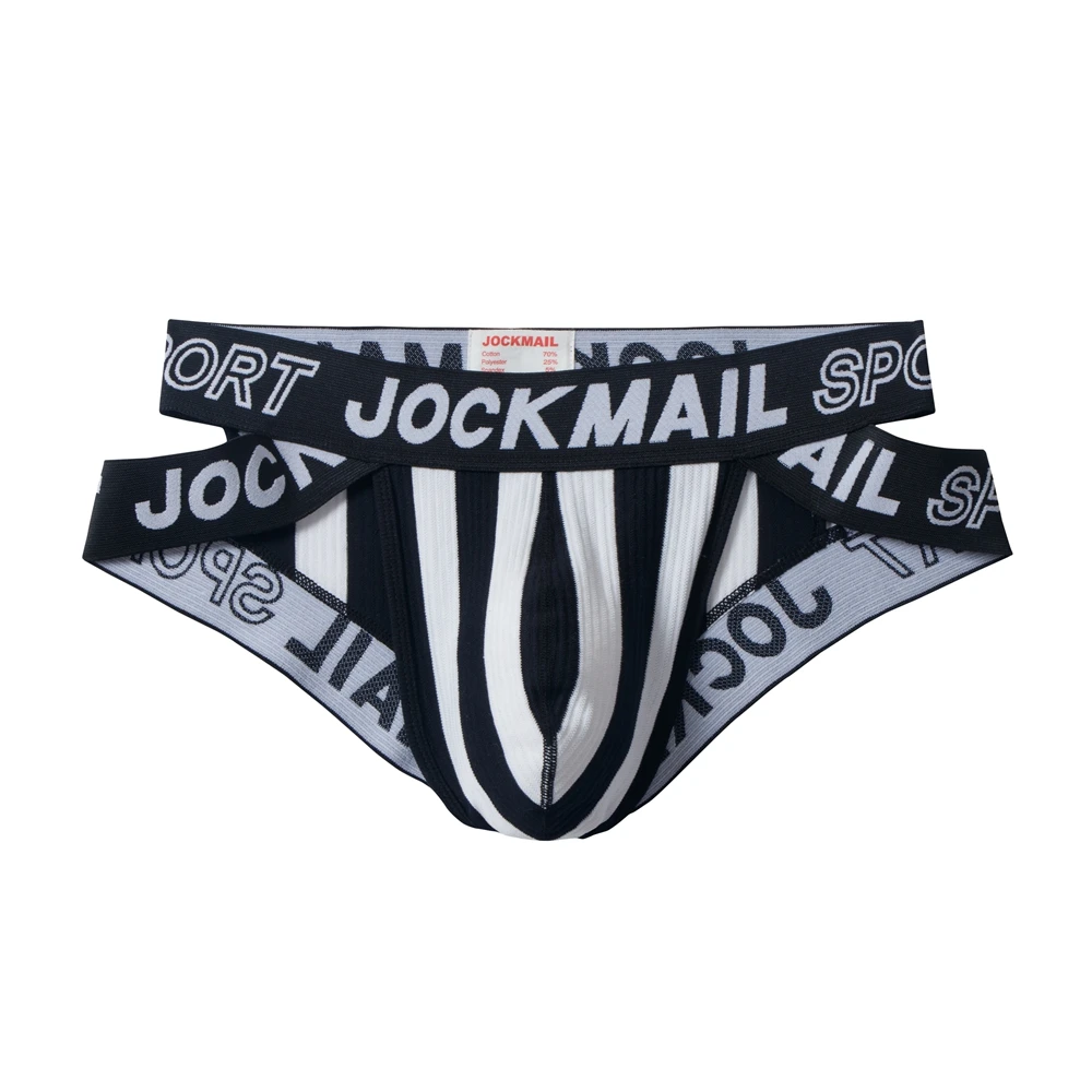 JOCKMAIL Men\'s Briefs Sexy Men Underwear Jockstrap Slip Homme Bikini Cueca Hombre Underpants Gay Panties Calzoncillos Breathable