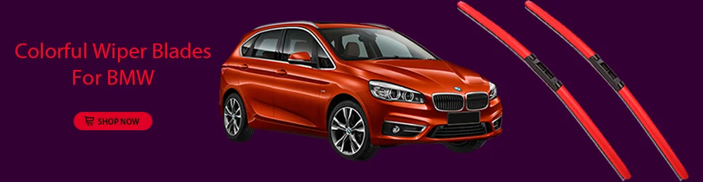 LNJING Farbige Wischerblätter für BMW 3er Gran Turismo 328i 330i 335i 340 GT xDrive F34 2012-Jetzt – Detail 2