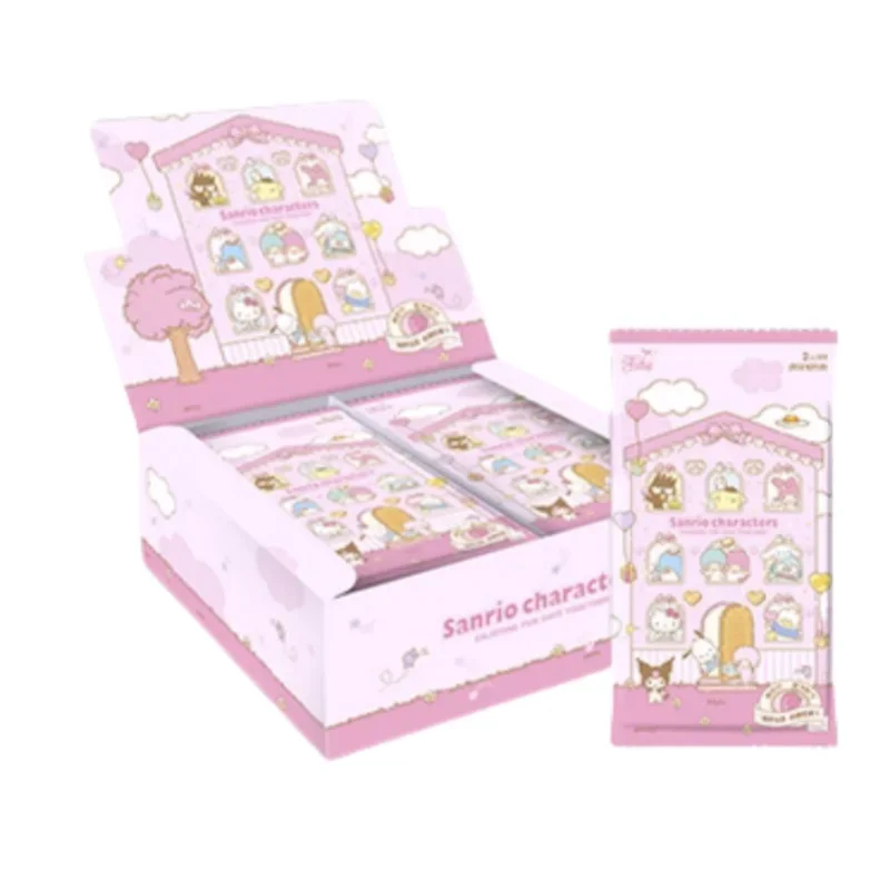 KAYOU الرسمية حقيقية سانريو بطاقة Mengmengqu الفيلم حقيبة الشتاء الأخضر واضح الثلوج الرسوم المتحركة الكرتون الطرفية ألعاب أطفال هدية