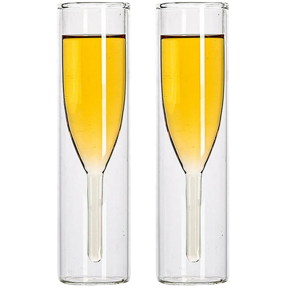 2개 세트, 이중벽 유리잔, 100ml, 고내열 유리 - Home Bar Set 리뷰 및 가격