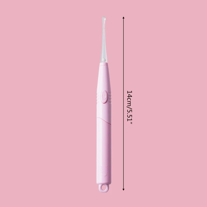 Portable Ear Wax Removal Safety Painless Ear Cleaning Tool for Adult Kid LED Light Earwax Removal Cleaner Earwax Remover