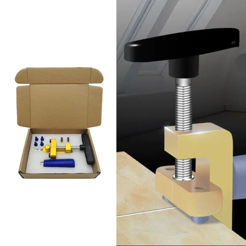 

2 in 1 Glass Tile Cutter Manual Metal Ceramic Cutting Tool High Strength Ergonomic Handle for Professional Use M4YD