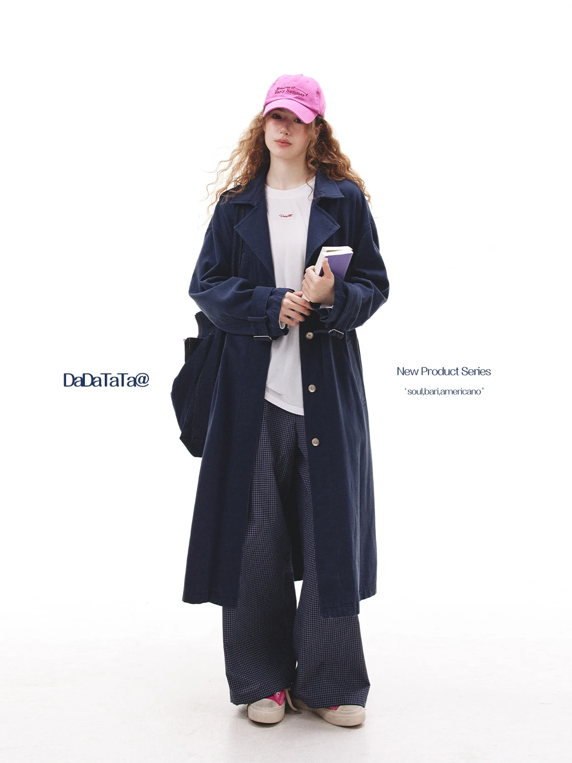 

Женская осенняя верхняя одежда Dta Long Heavyweight Cotton Lenzing Jaet White Label Manchester Memory Vintage Sle