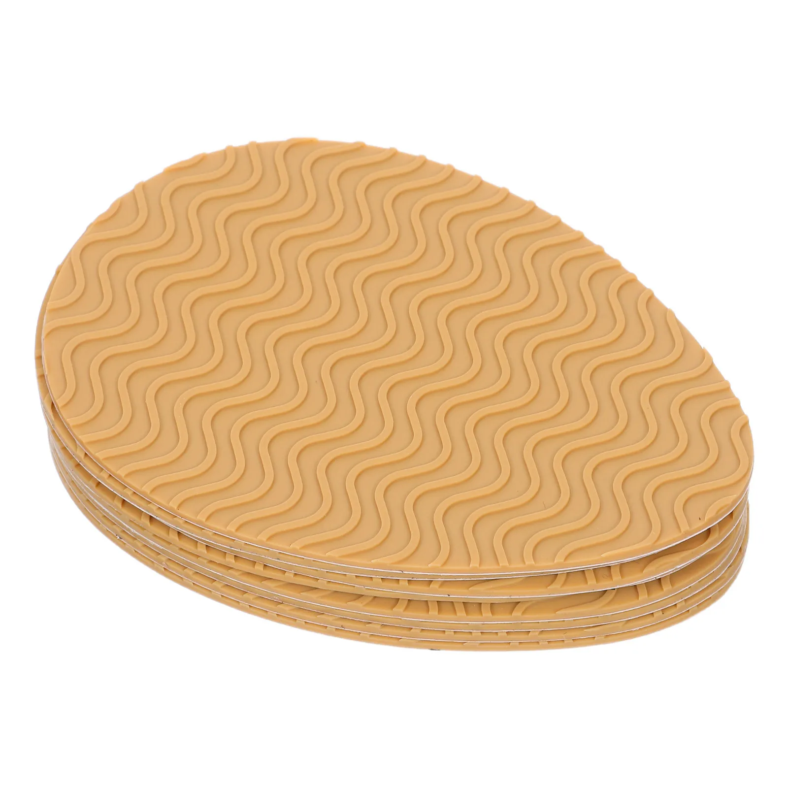 

4Pair Self-Adhesive Non-Slip Shoe Sole Protectors Silicone Pads for Heels Dress Shoes Anti Skid Shoe Bottom Pads