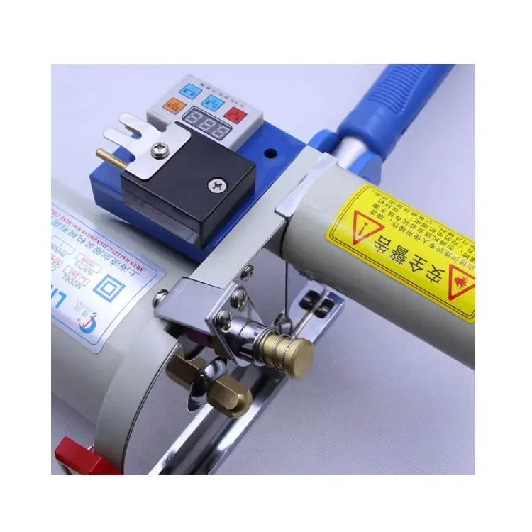 Automatic electric round knife fabric end cutter