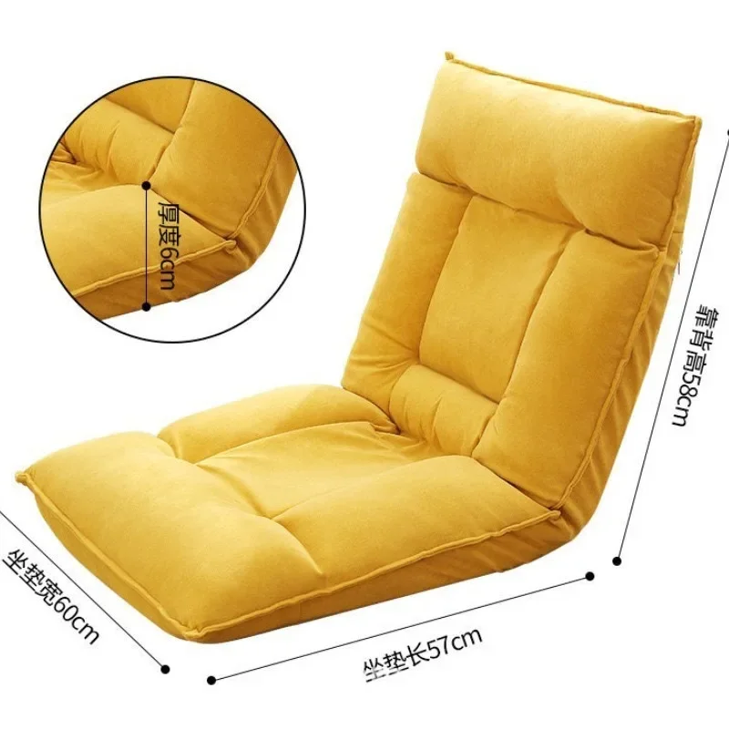 

Lazy Sofa Tatami Rental House Backrest Chair Balcony Lying Single Lazy Sofa Small Apartment Folding Recliner Home Furniture