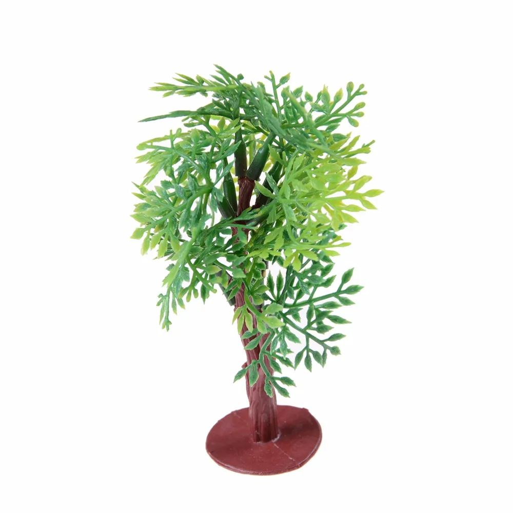 9 cm Dollhouse Scenery Layout Landscape Model Trees Home Decoration Collection Kids Toy Miniature Scale Model Tree