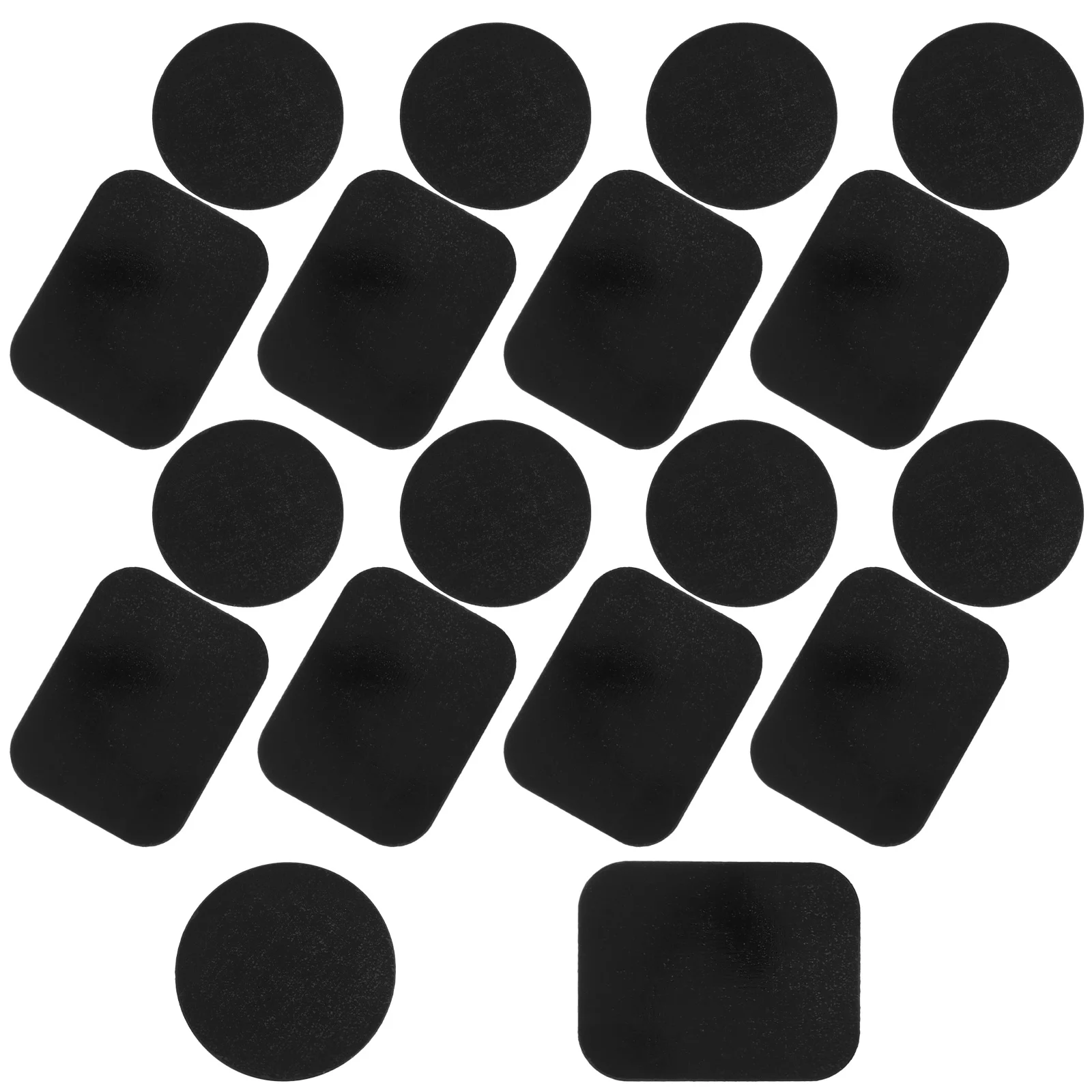 Practical Magnetic Mount Navigation Patch Black Phone Adhesive Sticker Mounting Plate Magnets