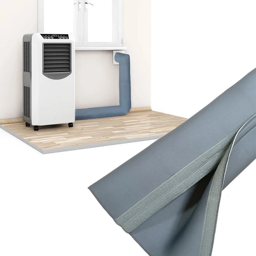 59 X 21 Inch Portable Air Conditioner Hose Cover Wrap Insulated AC Hose Duct Vent Cover Home Air Conditioning Accessories