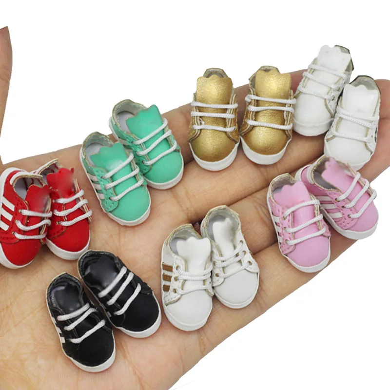 

Ob11 Baby Shoes Leisure Shoe for Obitsu11 YMY GSC DOD BODY Boots 1/12 BJD Dolls Clothes Accessories Toys Lace-Up Shoes Miniature