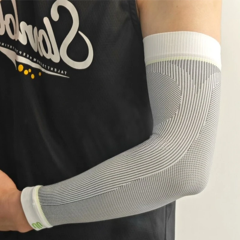 BEF Sports Compression Arm Sleeve Elbow Support Protective Gear Protection Sleeve for Basketball Outdoor Activities view 3