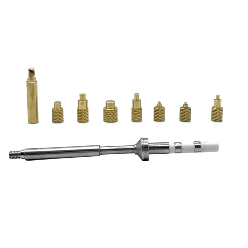 Комплект термовставки, гайки, железные жала TS100, вставка паяльного жала, внутренняя резьбовая головка для TS101 PTS200 PTS201 для 3D-принтера