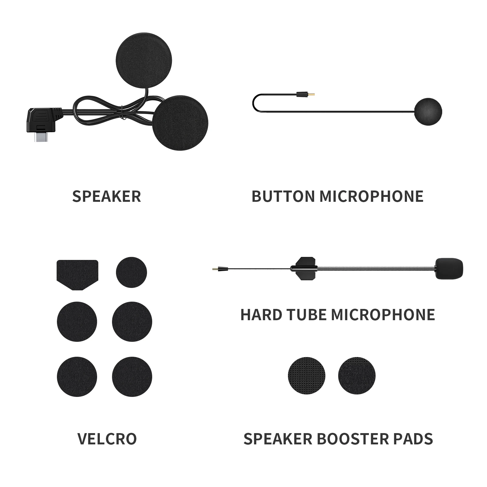 

Speaker with Microphone only For Fodsports T6 Motorcycle Helmet Bluetooth Intercom Headset
