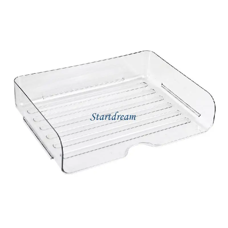 Stackable File Letter Tray Space Saving Multipurpose Desktop Document Organiser K92C