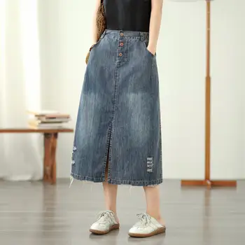 8 best sales Çiçek işlemeli etek - №4