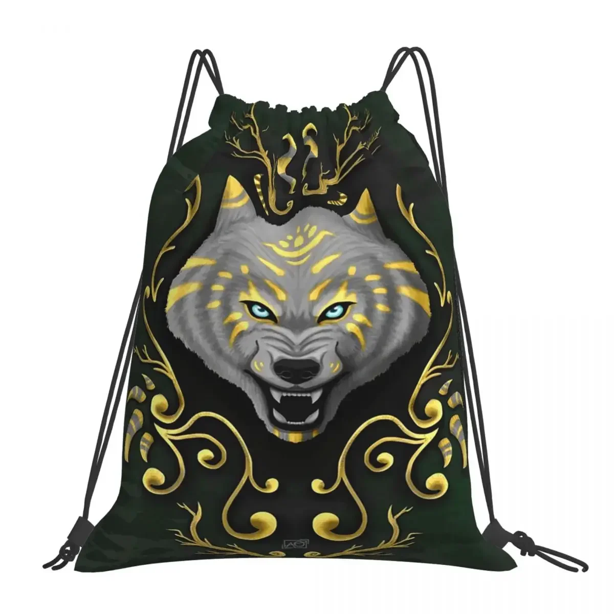 

Golden Lykos Backpacks Multi-function Portable Drawstring Bags Drawstring Bundle Pocket Sports Bag BookBag For Travel School