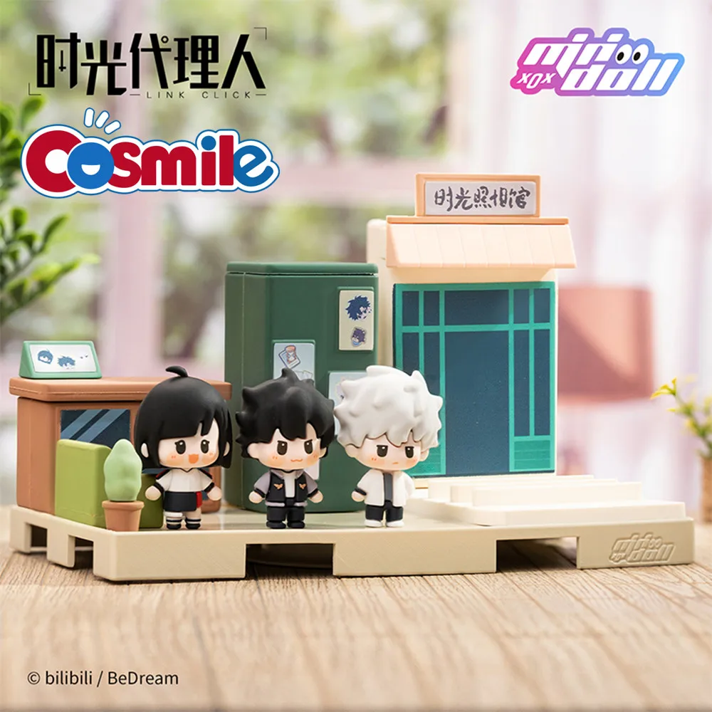 

Cosmile Link Click Shiguang Daili Ren Cheng Xiaoshi Lu Guang Qiao Ling Mini Space Figure Desktop Storage Accessories Cute C