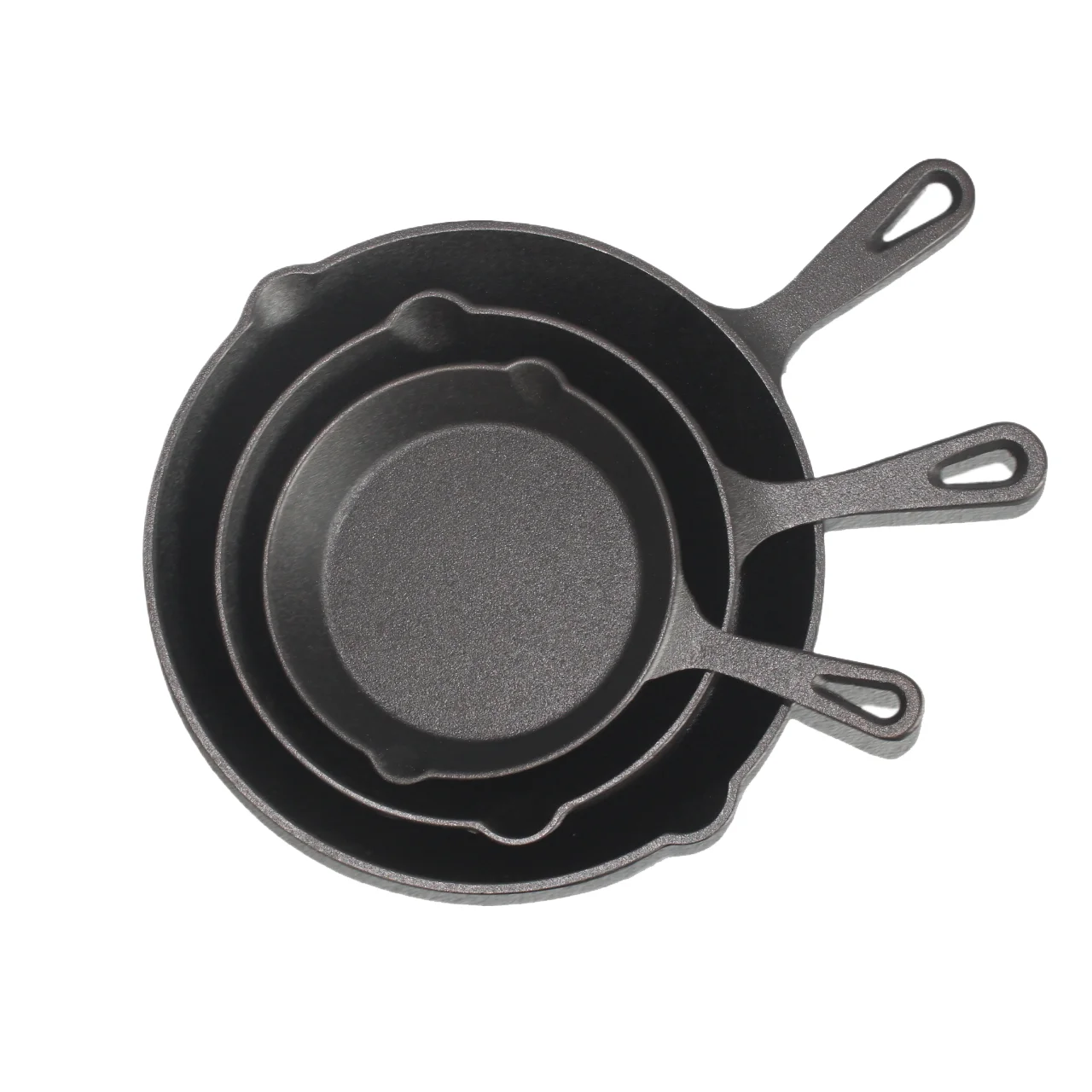 

Classic Design Mini Uncoated Cast Iron Non-Stick Eco-Friendly Oven Safe Breakfast Pan Kitchen Wok Cookware for Pancake Steak Egg