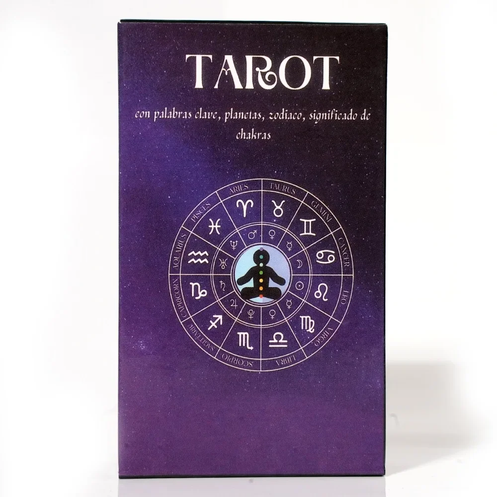 

Leaning Tarot Deck in Spanish, Small box packaging, exquisite and portable, a great choice for gifting