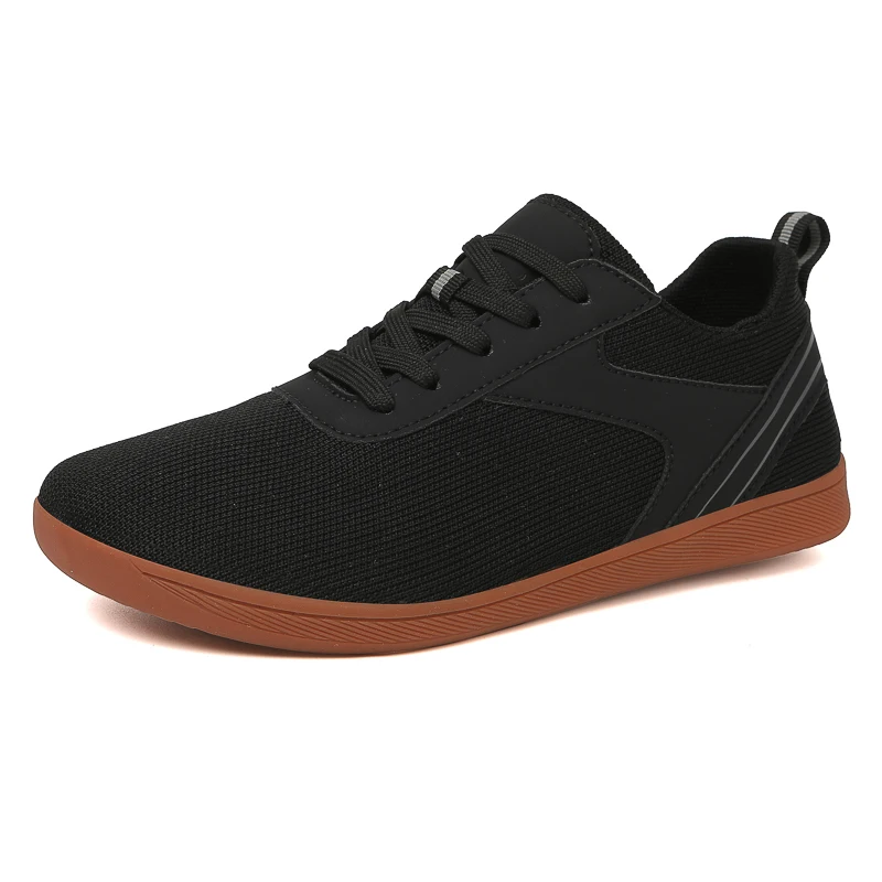 2026 New Wide Toe Barefoot Shoes Mens Womens Zero Drop Minimalist Sneakers Retro Outdoor Non Slip Walking Shoes Casual Sneaker