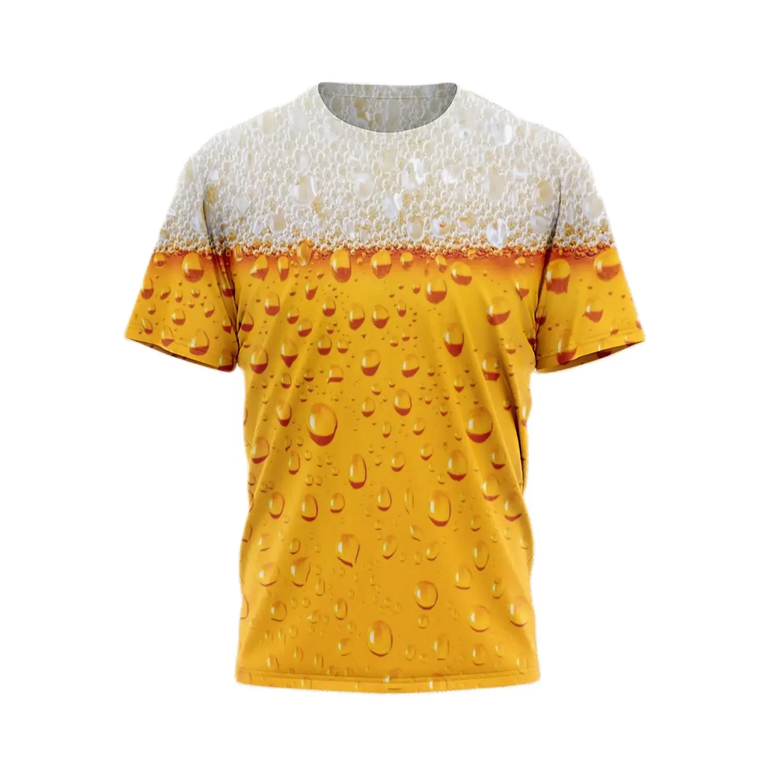 Summer Funny T-Shirts Beer 3D Printed Streetwear Men Women Casual Fashion Oversized Short Sleeve T Shirt Kids Tees Tops Clothing