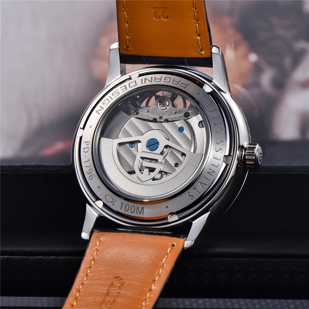 2025 PAGANI DESIGN nouvelle montre mécanique à mouvement automatique pour hommes 42MM montres continues pour hommes en acier inoxydable étanche à 100M