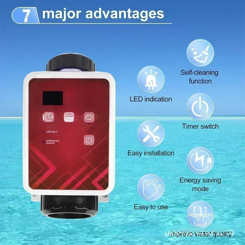 Chlorinator Schwimmbad Salz Chlor Generator Salzwassersystem Salzwasser Pool Generatoren