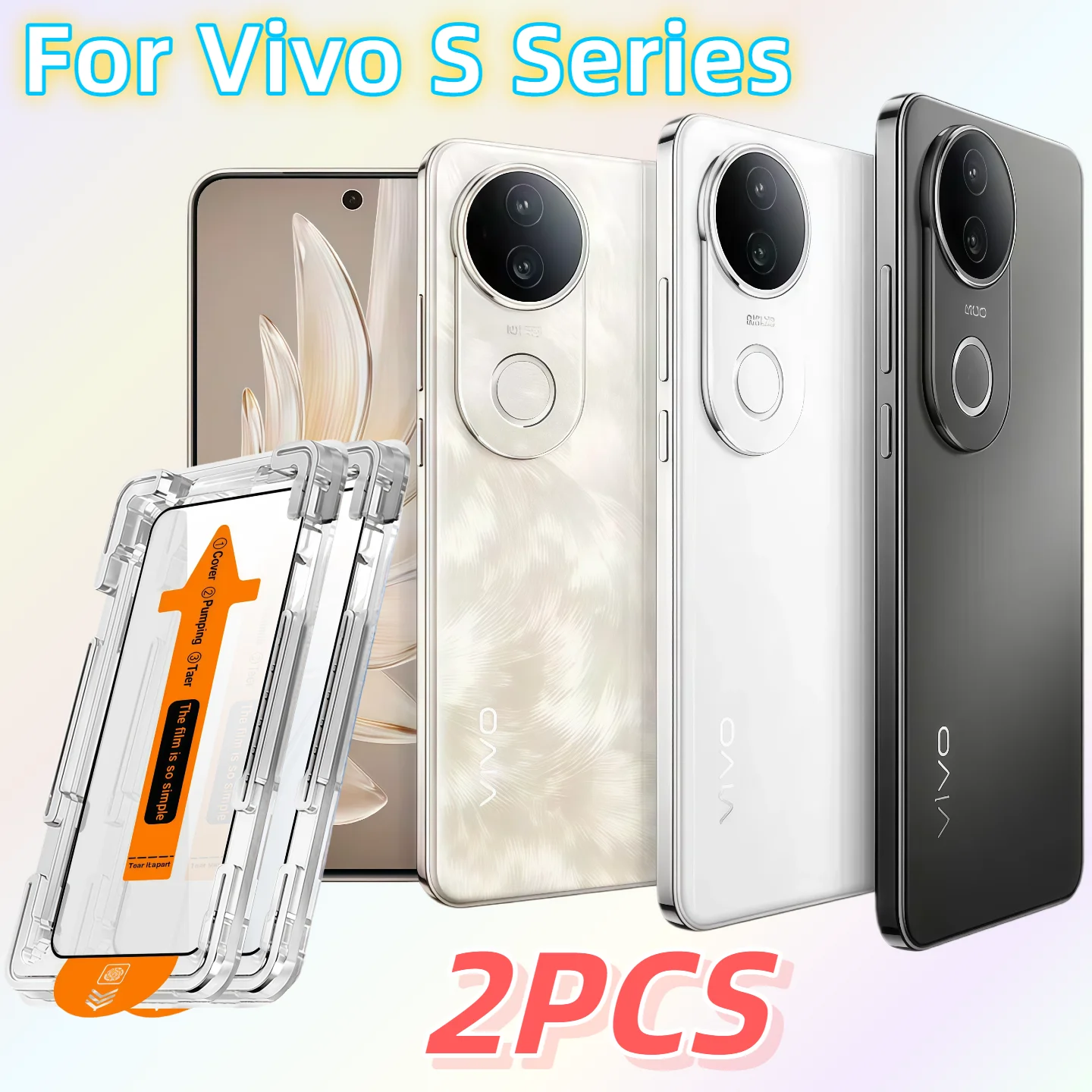 2PCS Hd Tempered Gl…